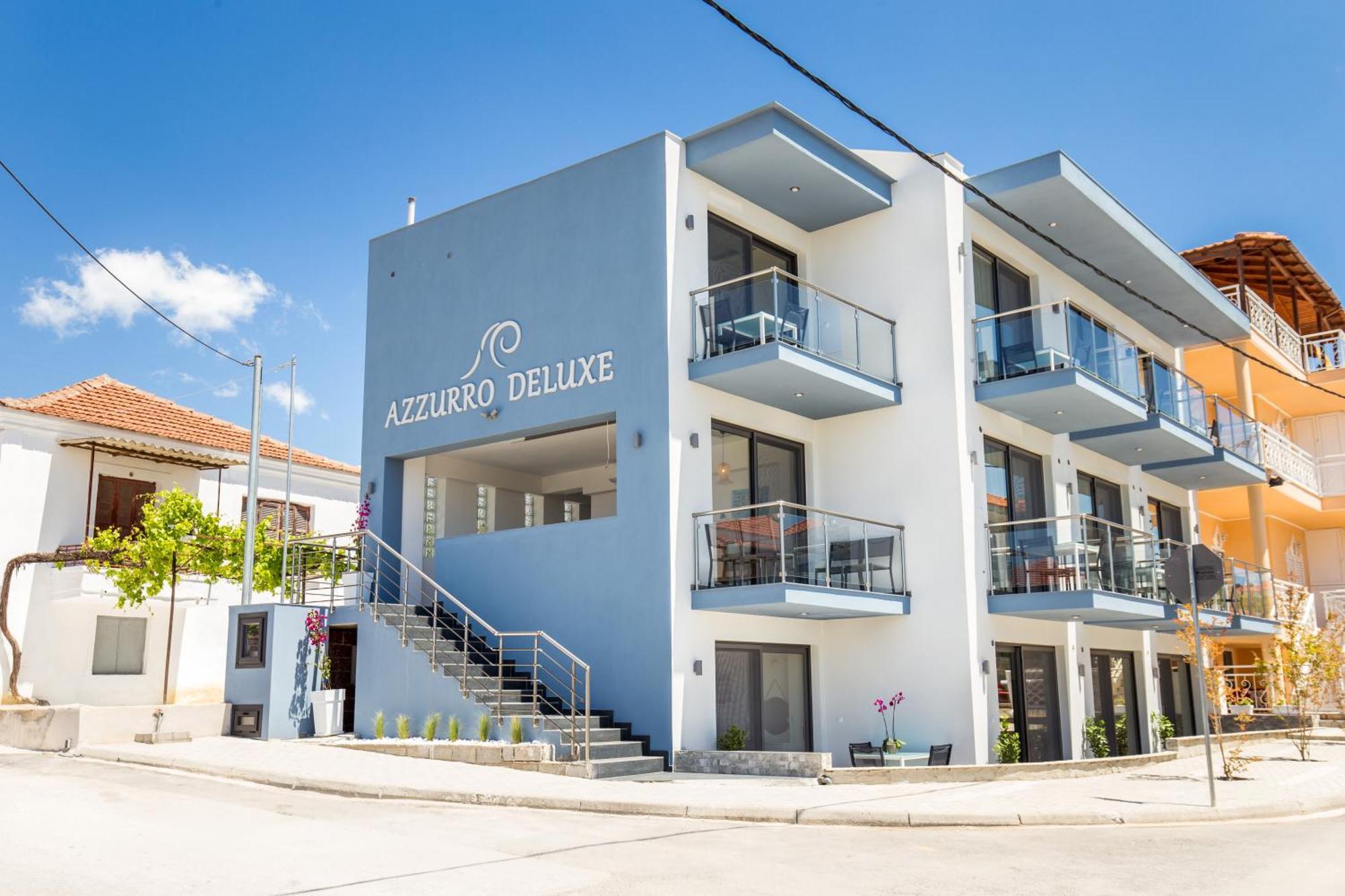 Azzurro Deluxe Apartamento Limenaria  Exterior foto