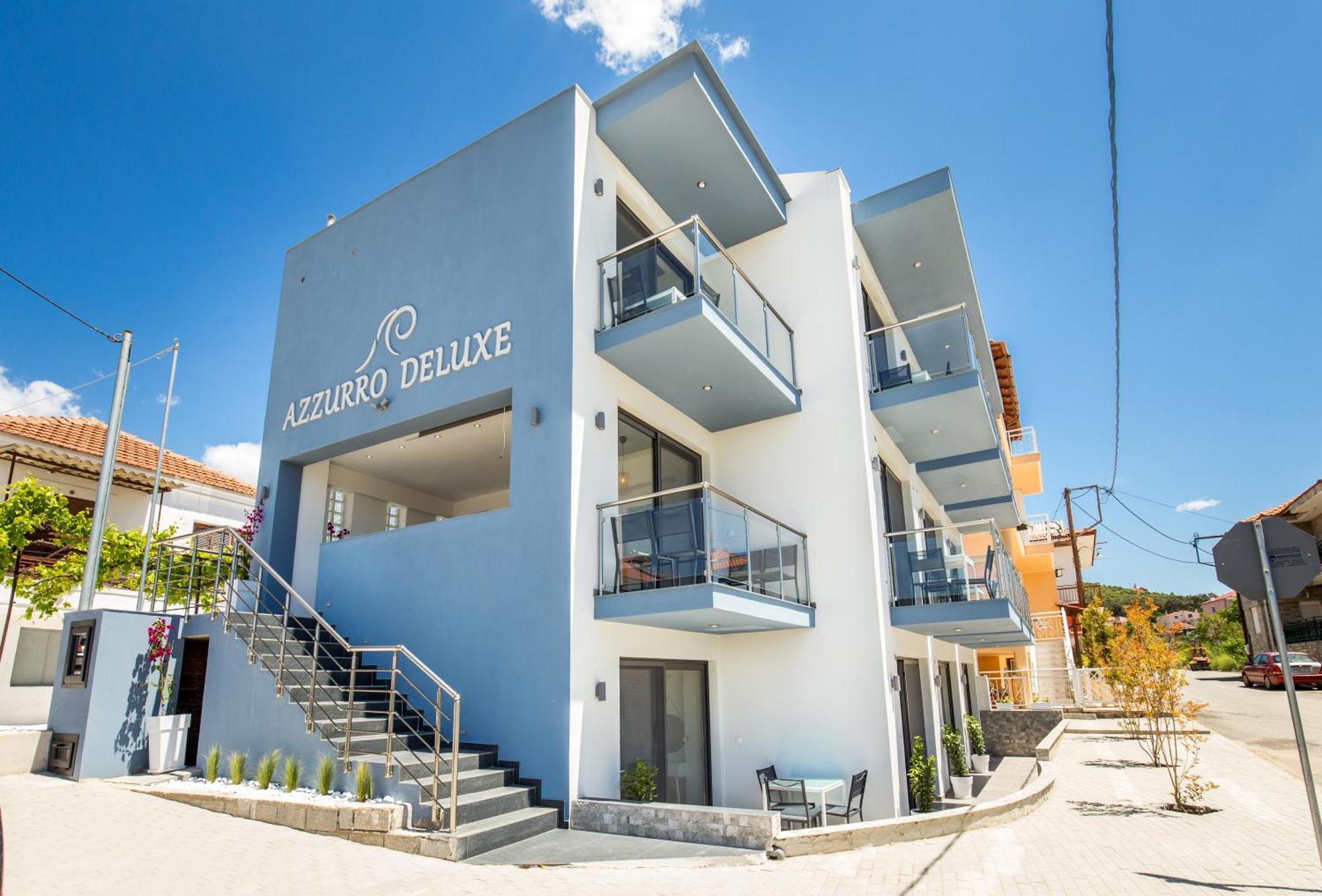 Azzurro Deluxe Apartamento Limenaria  Exterior foto
