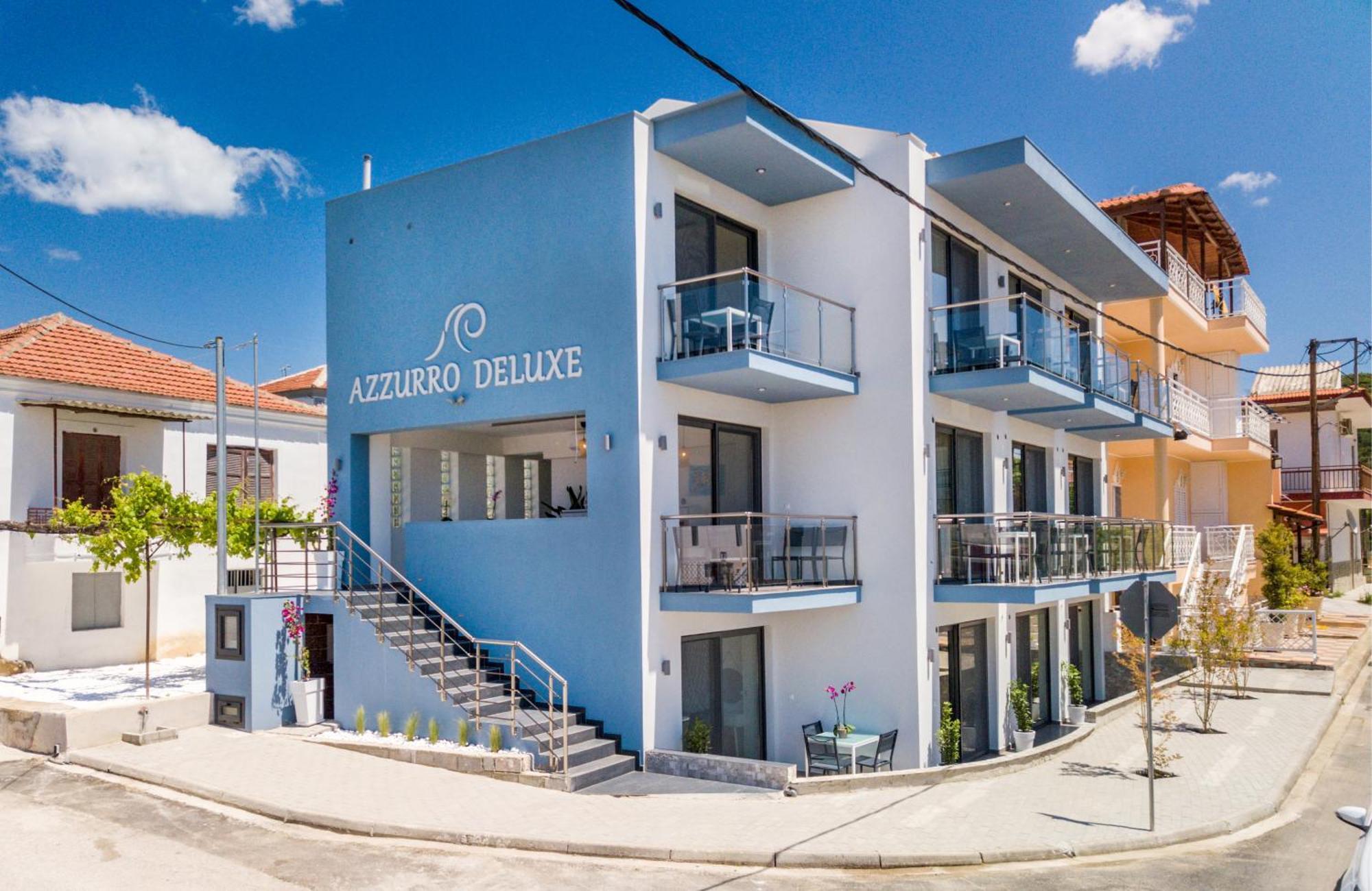 Azzurro Deluxe Apartamento Limenaria  Exterior foto